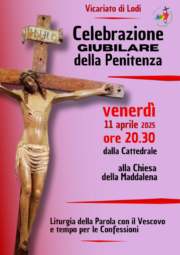 Celebrazione giubilare della Penitenza dal Duomo alla Maddalena